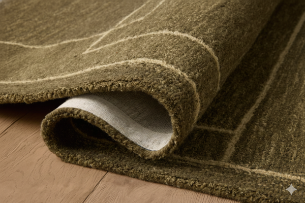 Modern Geometric Hand Tufted Rug