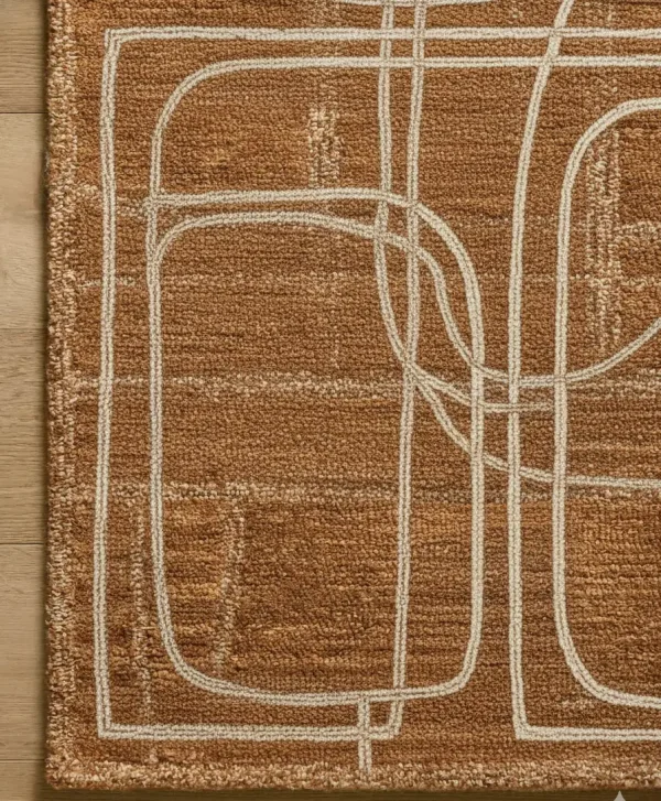 Modern Abstract Geometric Hand Tufted Rug